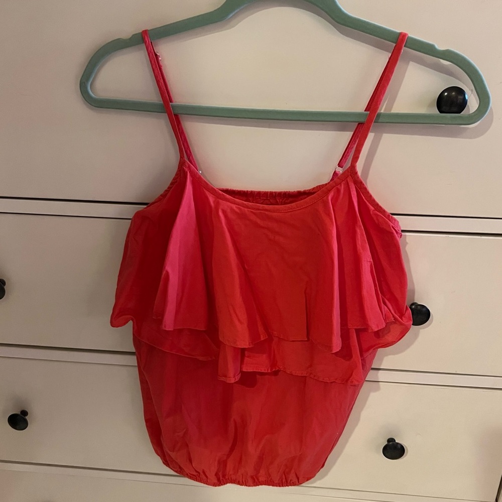Royama Itchome Ruffle Layered Tank - Picture 3 of 12